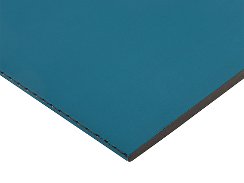 Бизнес-тетрадь А5 Pragmatic Contrast, 40 листов в клетку, морская волна с черным срезом - рис 2.