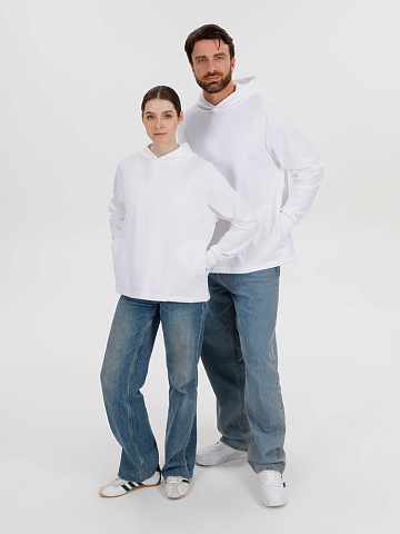 Худи унисекс Morfiss, белое - рис 14.