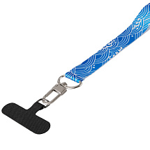 Ремувка под сублимацию с трендовым карабином и узким держателем для телефона из ПЭ