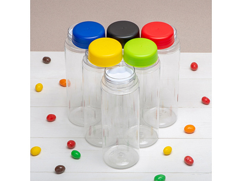 Бутылка для воды Candy, PET, серый - рис 10.