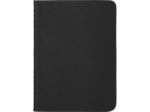 Блокнот A6 Stitch в линейку, черный - рис 4.