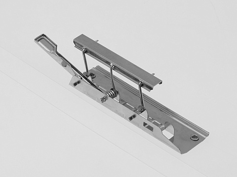 Папка пластиковая с боковым зажимом, прозрачный - рис 7.