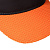 Козырек Grand Slam, темно-серый с оранжевым - миниатюра - рис 5.