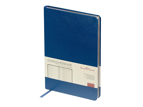 Ежедневник недатированный  А4 Megapolis синий (Р)