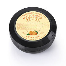 Крем для бритья Mondial MANDARINO E SPEZIE с ароматом мандарина и специй, пластиковая чаша, 75 мл
