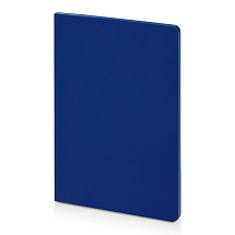 Бизнес-тетрадь А5 Pragmatic Contrast, 40 листов в клетку, синий с синим срезом