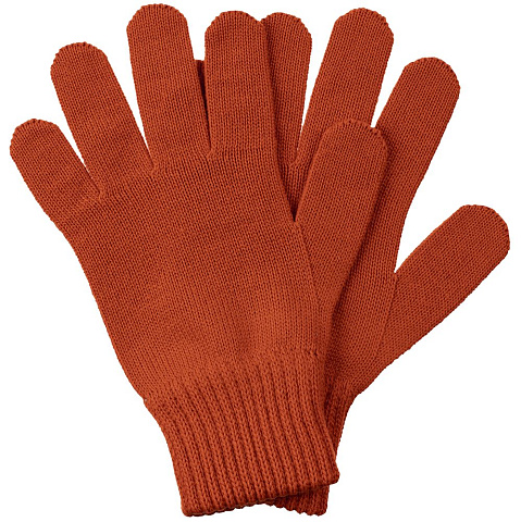 Перчатки Real Talk, темно-оранжевые - рис 2.