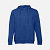 Толстовка мужская на молнии с капюшоном Amsterdam, ярко-синяя - миниатюра - рис 2.