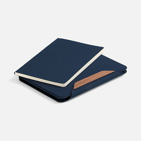 Папка с блокнотом Firmans Mini, синяя - рис 7.