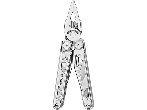 Мультитул Rocktol 29 в 1 со сменными резцами и пилой, нержавеющая сталь, нейлоновый чехол - рис 5.
