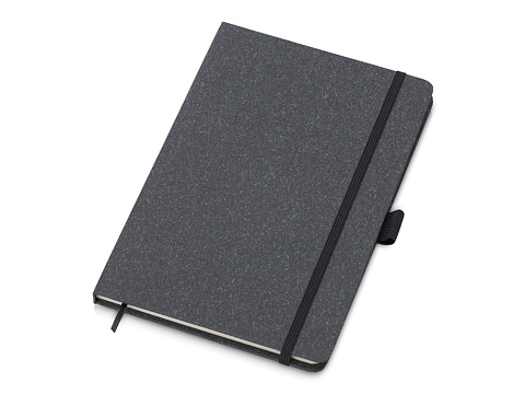 Блокнот А5 Snow Hard твердая обложка, 80 листов 70 гр/м2, черный