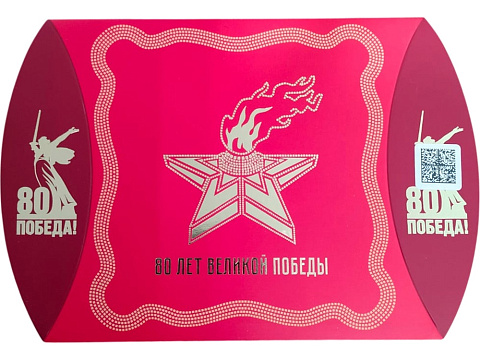 Платок 80 лет Великой Победы - рис 2.