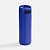 Термостакан X1 с цветной кнопкой, синий с черным - миниатюра - рис 2.