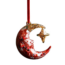 Елочные игрушки (Полумесяц) Гранат