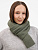Шарф Catch Match, зеленый (полынь) - миниатюра - рис 7.