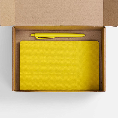 Набор Knit Warm, желтый - рис 3.