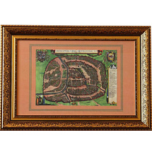 Карта Москвы, столичный город всей Белой Руссии