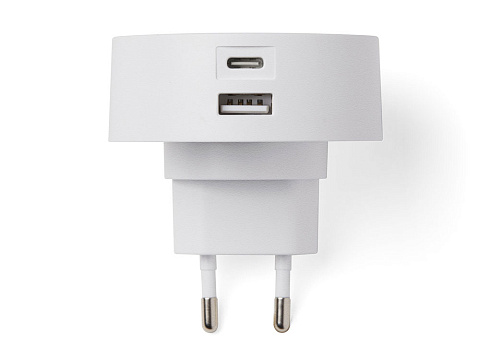 Адаптер питания USB Poweron, белый - рис 8.