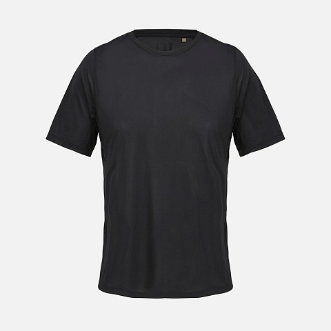 Футболка спортивная унисекс Storm, черная - рис 2.