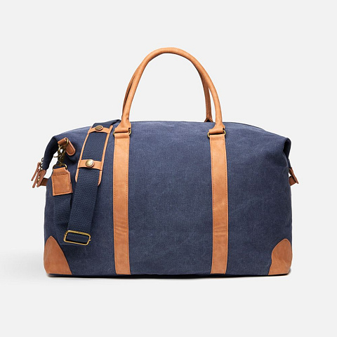 Дорожная сумка Bosler, синяя - рис 3.