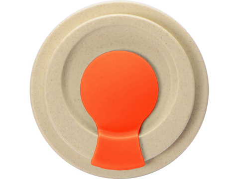 Стакан из пшеничного волокна Flava, оранжевый 021C - рис 5.