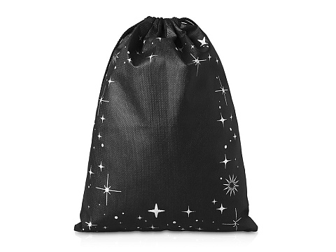 Подарочный набор c пледом, термосом, свечой и миндалем, синий - рис 7.