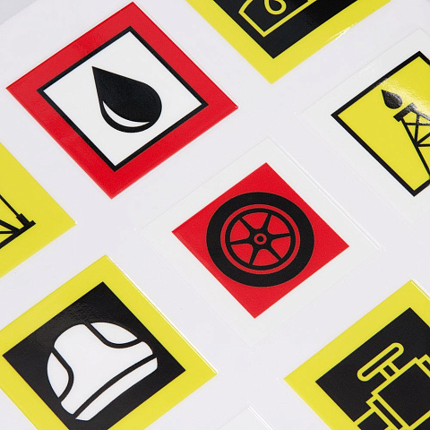 Стикерпак UV-DTF Industry, нефть - рис 3.