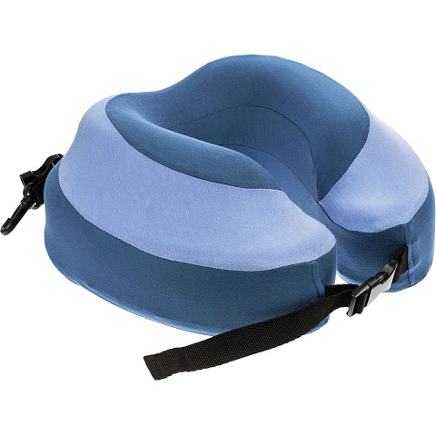 Дорожная подушка Piligrim, голубая - рис 2.