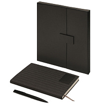 Подарочный набор Bradburry &Co с блокнотом А5 и ручкой, черный