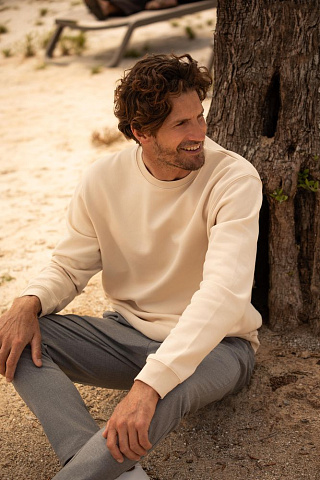 Свитшот унисекс Delta, зеленый - рис 5.