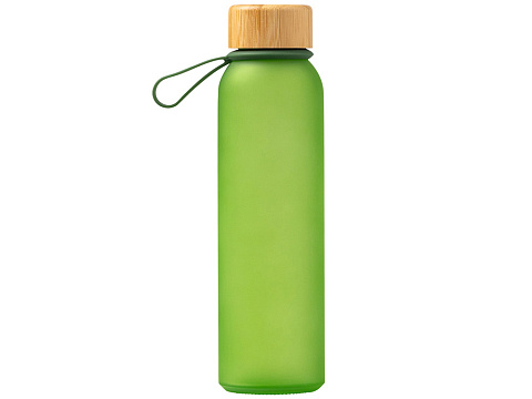 Бутылка из переработанного стекла  VOZNAN зеленый - рис 3.