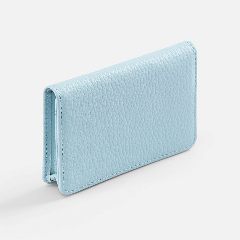 Футляр для визиток Unison, голубой - рис 4.