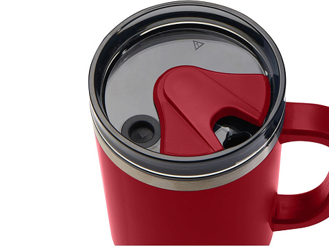 Melbourne кружка 1200 мл, сертифицированная согласно RCS, с соломинкой - Красный - рис 5.