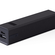 Внешний аккумулятор Rail, 5000 mAh, черный