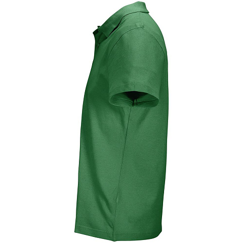 Рубашка поло унисекс Pulse, ярко-зеленая - рис 4.