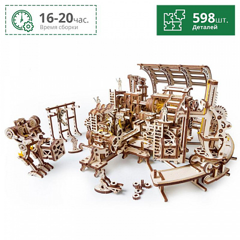 Конструктор Ugears Фабрика роботов - рис 3.