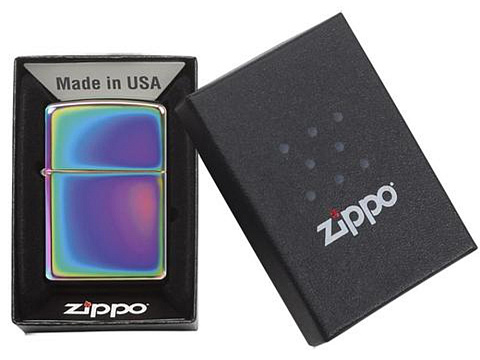 Зажигалка ZIPPO Classic с покрытием Spectrum™, латунь/сталь, разноцветная, глянцевая, 38x13x57 мм - рис 7.