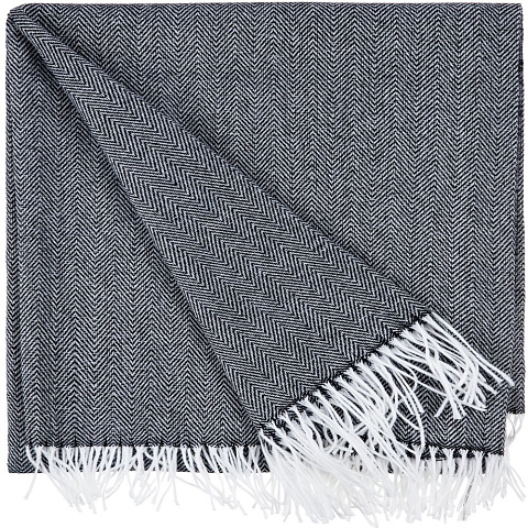 Плед «Гирвас», серый - рис 2.