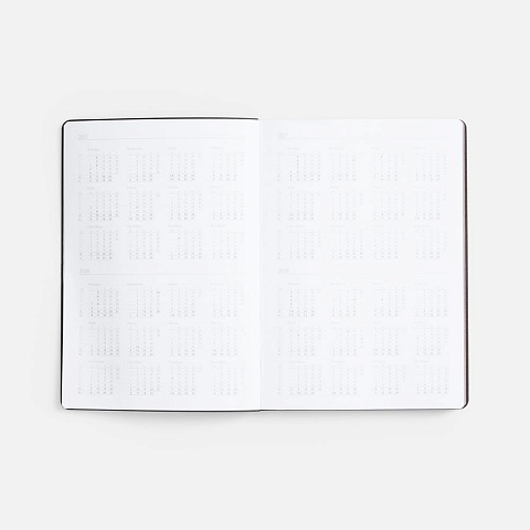 Ежедневник Nebraska Flex, недатированный, ver. 2, серебристый - рис 11.