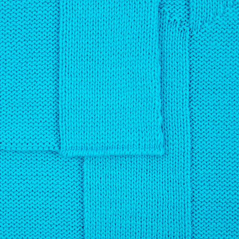 Плед Rombus, бирюзовый - рис 5.