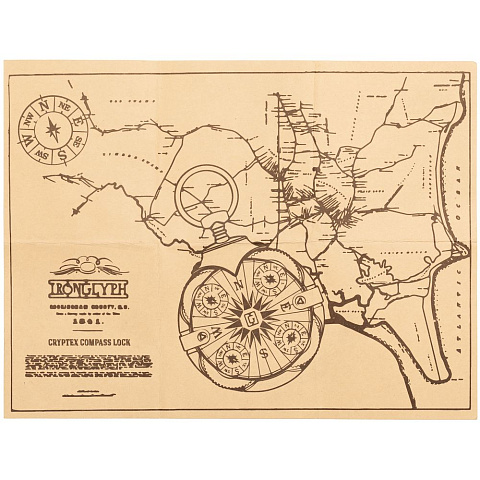Флешка «Криптекс»® Compass Lock, 32 Гб - рис 14.