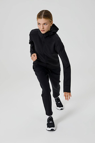 Куртка с капюшоном унисекс Begi, черная - рис 12.