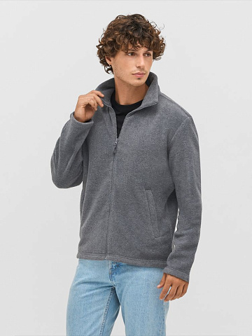 Куртка флисовая унисекс Nitro, темно-серая - рис 6.