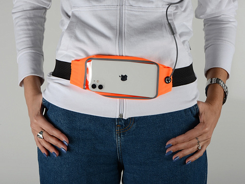 Сумка на пояс Спринт, оранжевый - рис 3.