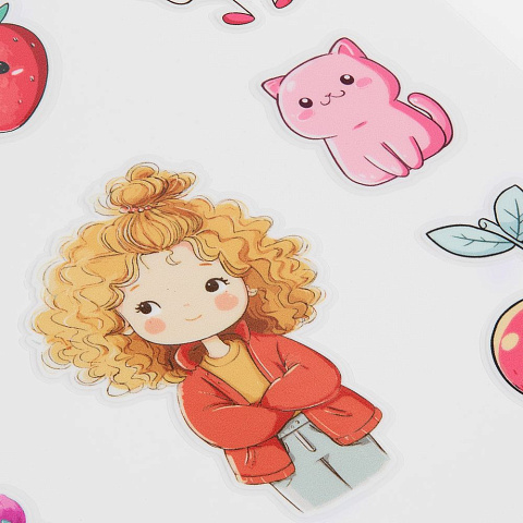 Стикерпак UV-DTF Thematic, для девочек - рис 3.