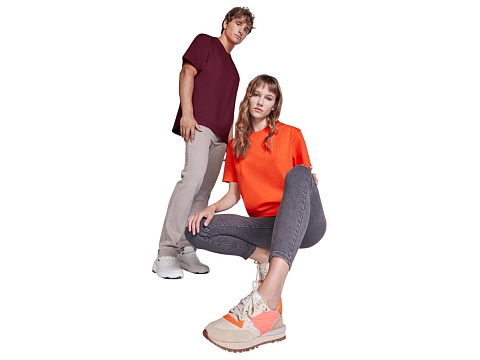 Футболка оверсайз Bull унисекс, сливовый - рис 7.