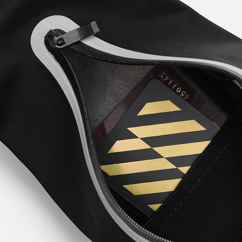 Спортивная поясная сумка Springa, черная - рис 4.