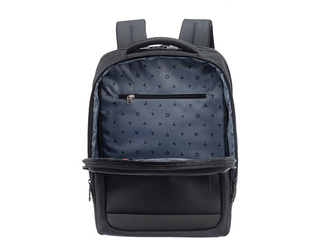 Рюкзак TORBER VOYAGE с отделением для ноутбука 17'', черный, полиэстер 900D, 31х17х44 см, 18 л - рис 5.