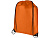 Рюкзак-мешок  на шнурке Evergreen из переработанного нетканого материала, оранжевый - миниатюра