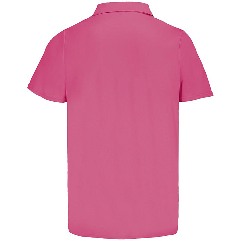 Рубашка поло унисекс Pitcher, розовая (ribbon pink) - рис 3.